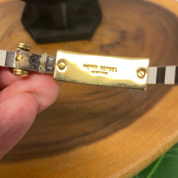 Henri Bendel Blinged Jeweled Pony Haired Choker - Picture 5 of 7